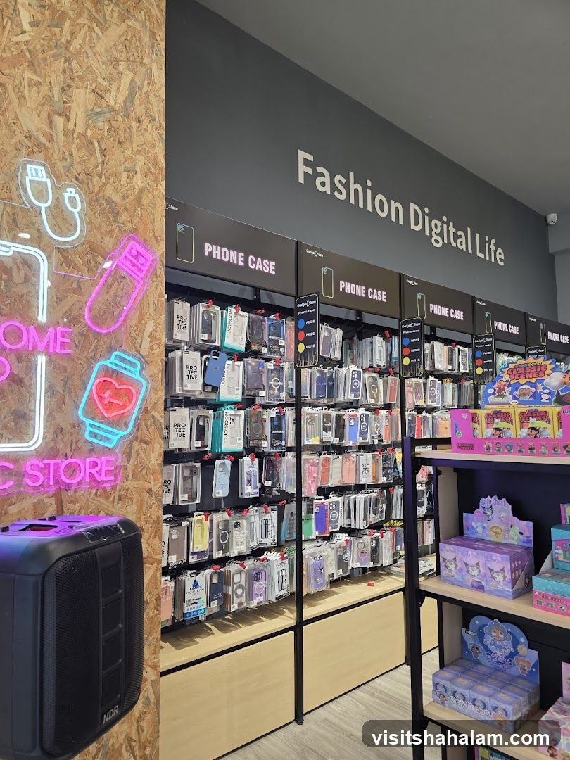 Phone Case Store Interior
