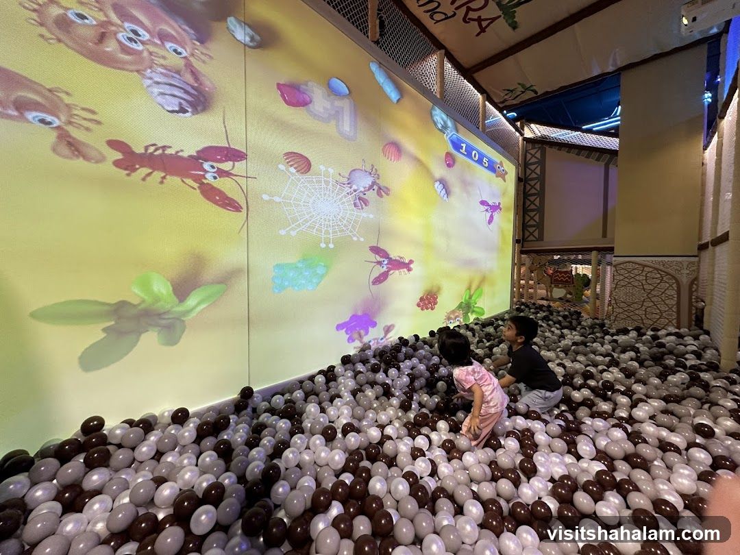 Interactive Ball Pit with Projected Game