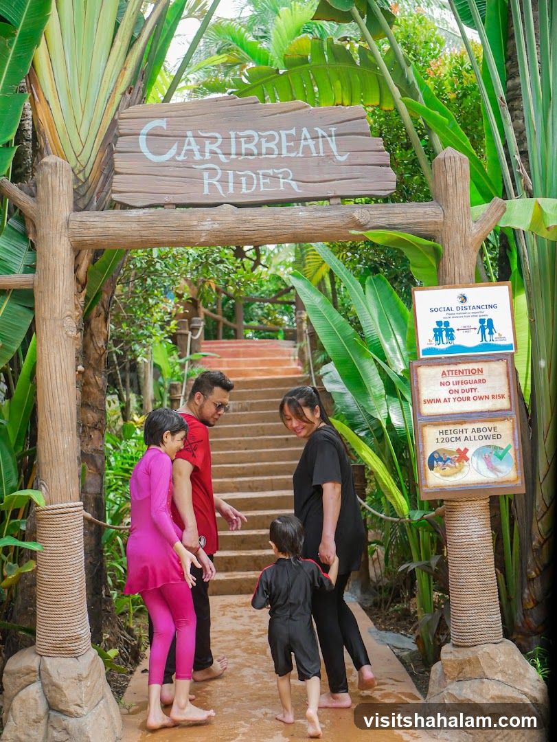 Caribbean Rider Entrance