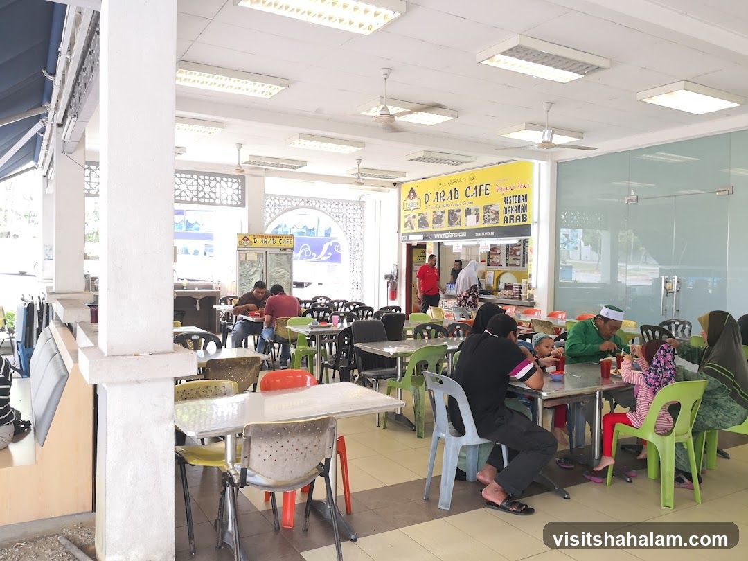 D'Arab Cafe Interior