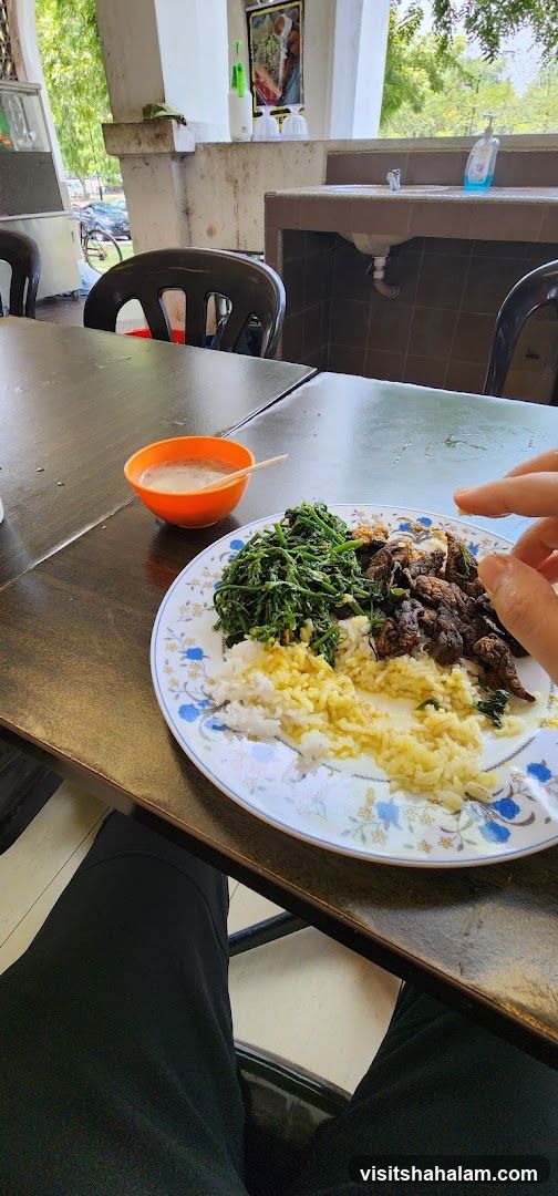 Meal with Rice and Vegetables
