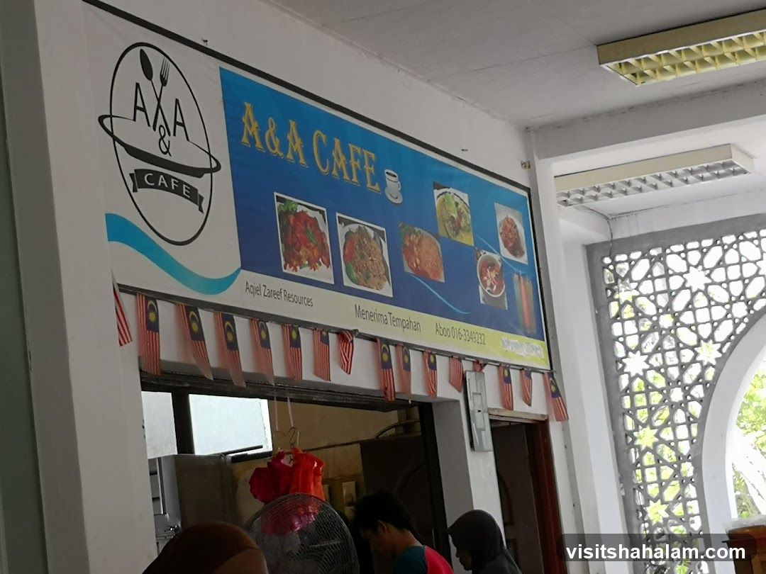 A&A Cafe Sign