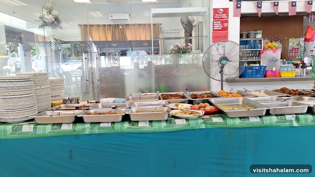 Food Buffet Display