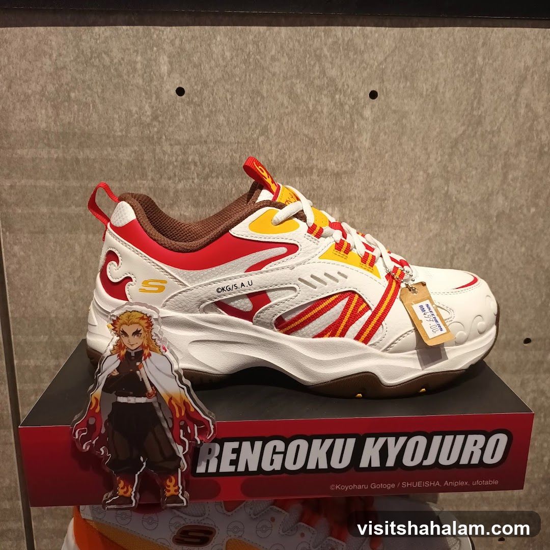 Demon Slayer x Skechers Collaboration Shoe