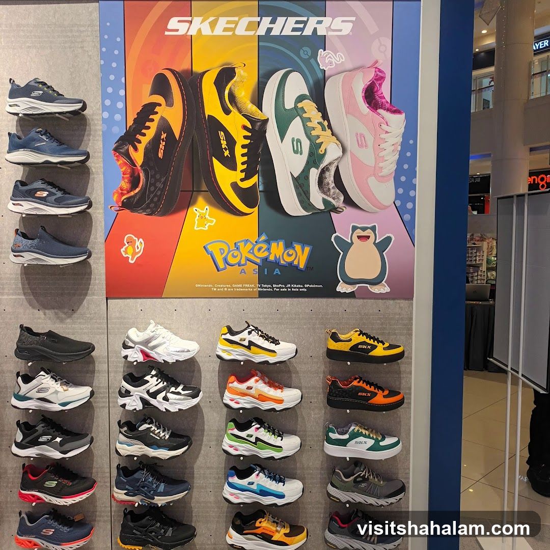 Skechers Pokemon Asia Display