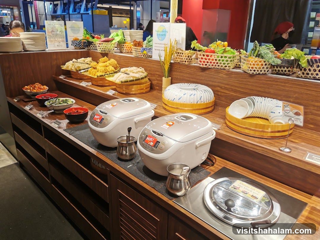 Buffet Food Display