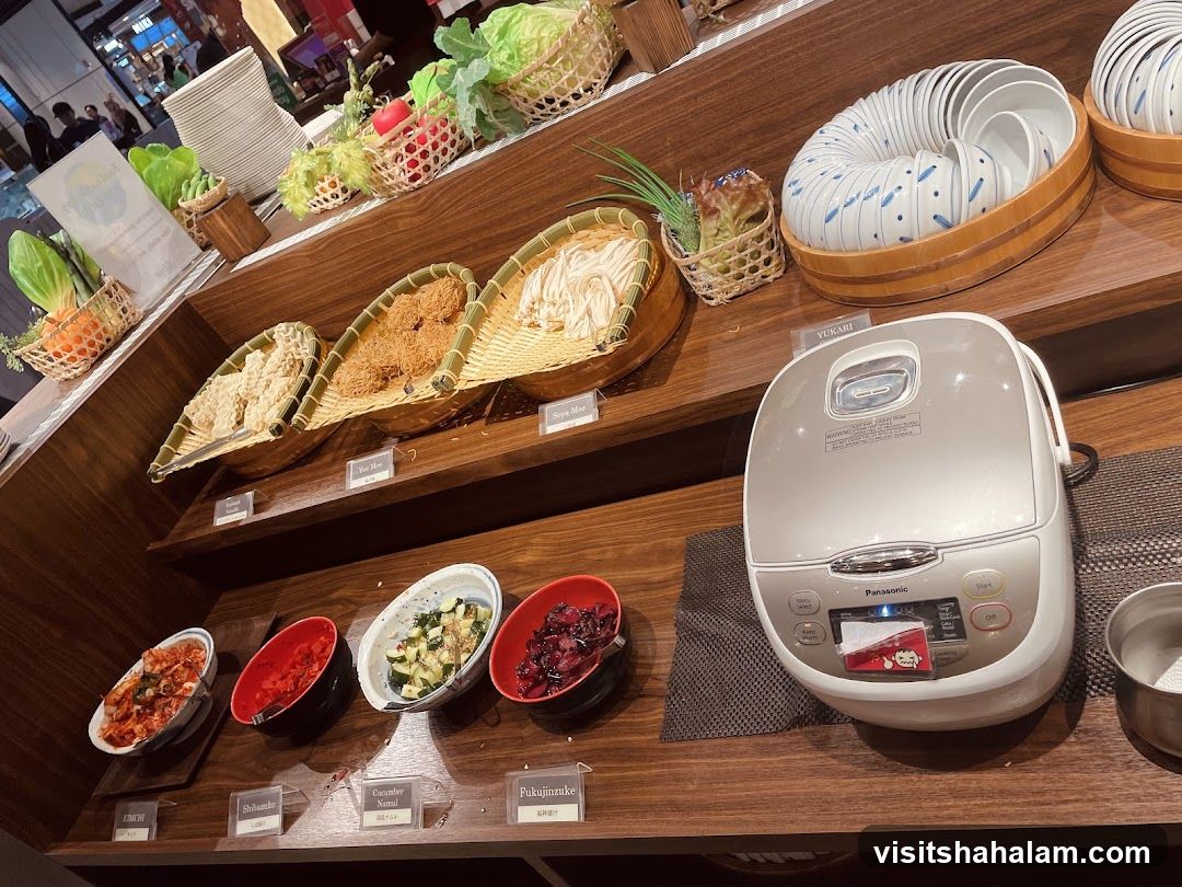 Buffet Food Display