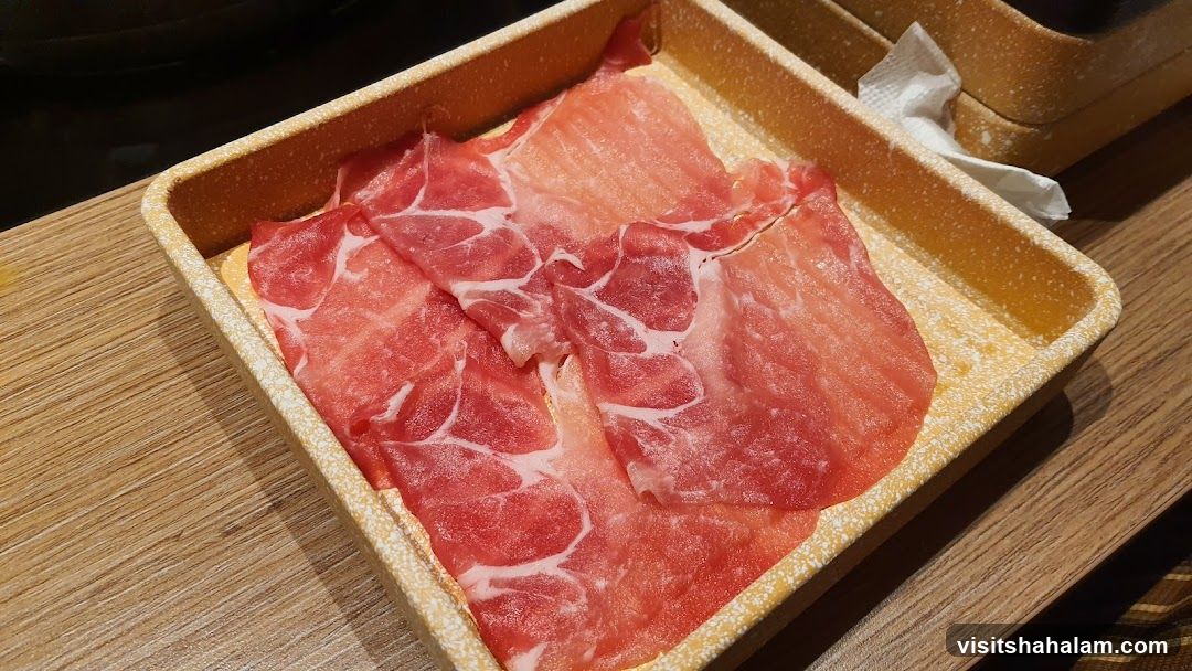 Thinly Sliced Raw Meat