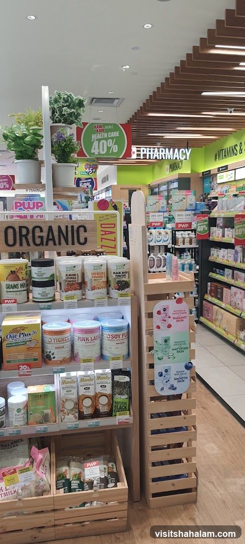 Pharmacy Interior with Health Products