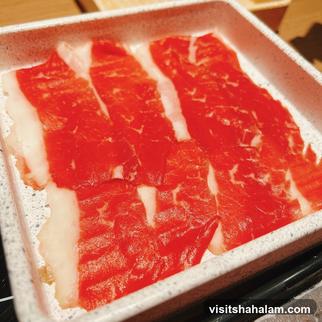 Thinly Sliced Raw Beef