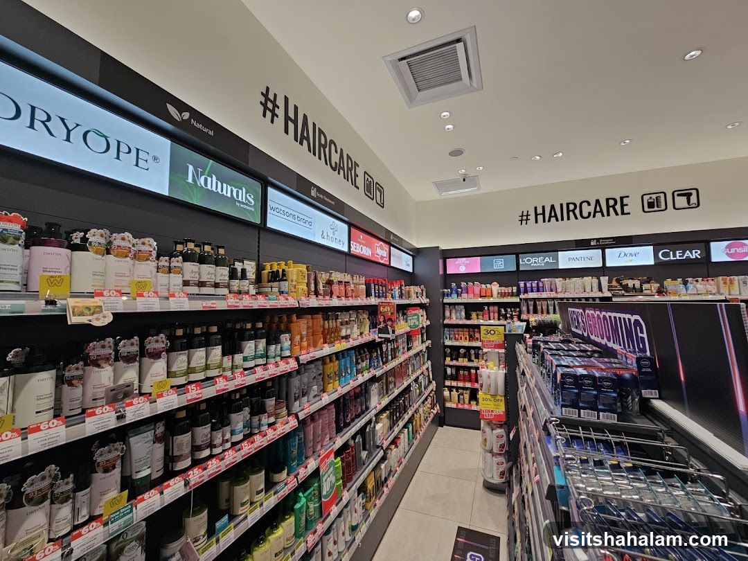 Haircare Products Aisle
