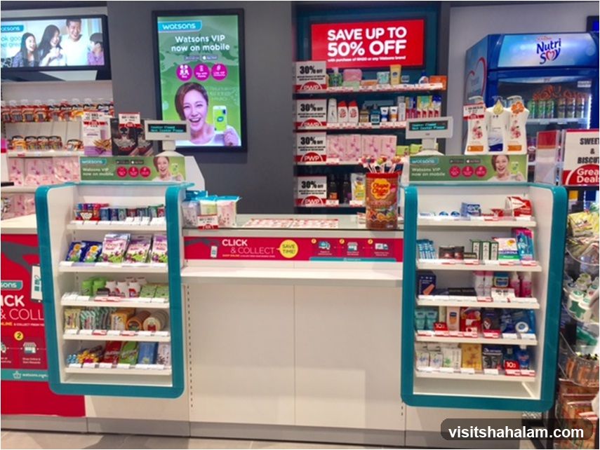 Watsons Store Interior