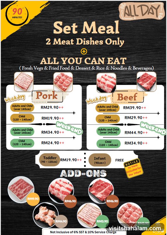 Set Meal - All You Can Eat