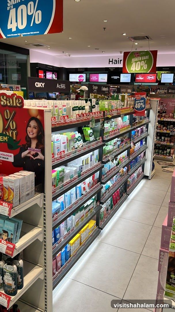 Health and Beauty Store Aisles
