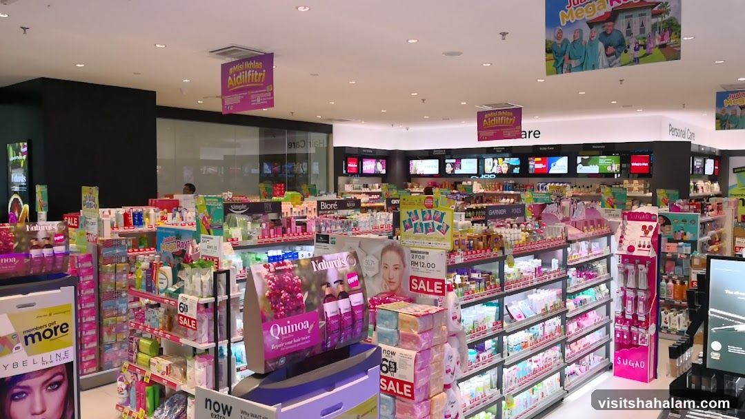 Cosmetics and Personal Care Store Interior