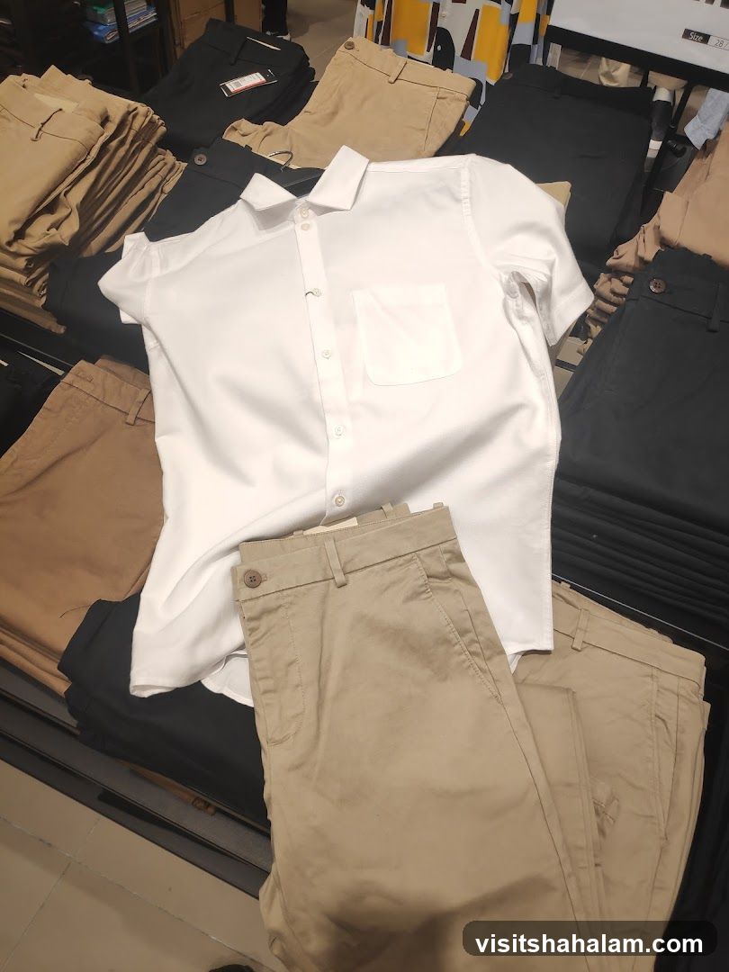 Men's Apparel Display
