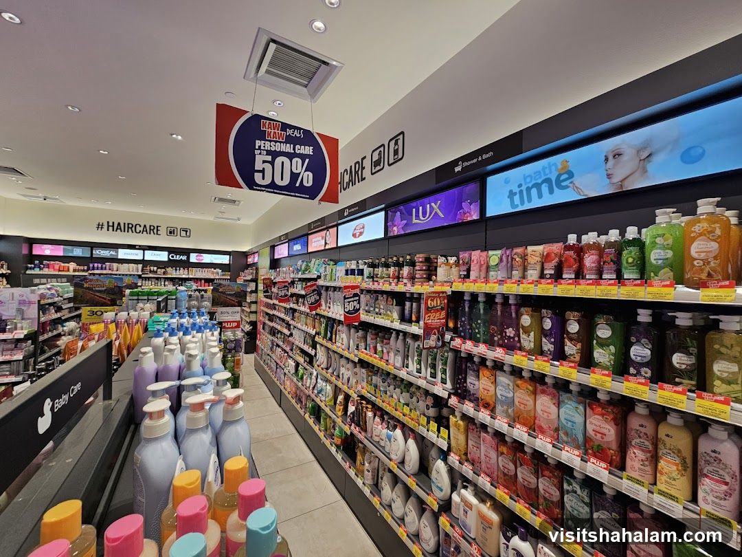 Personal Care Products Aisle