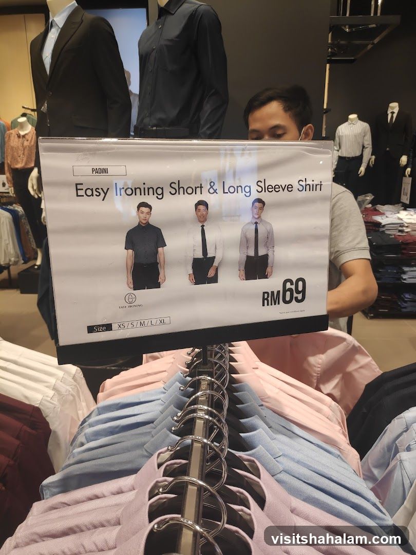 Easy Ironing Shirt Display