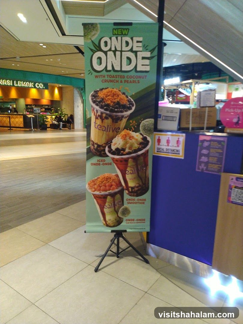 Tealive Onde Onde Promotion