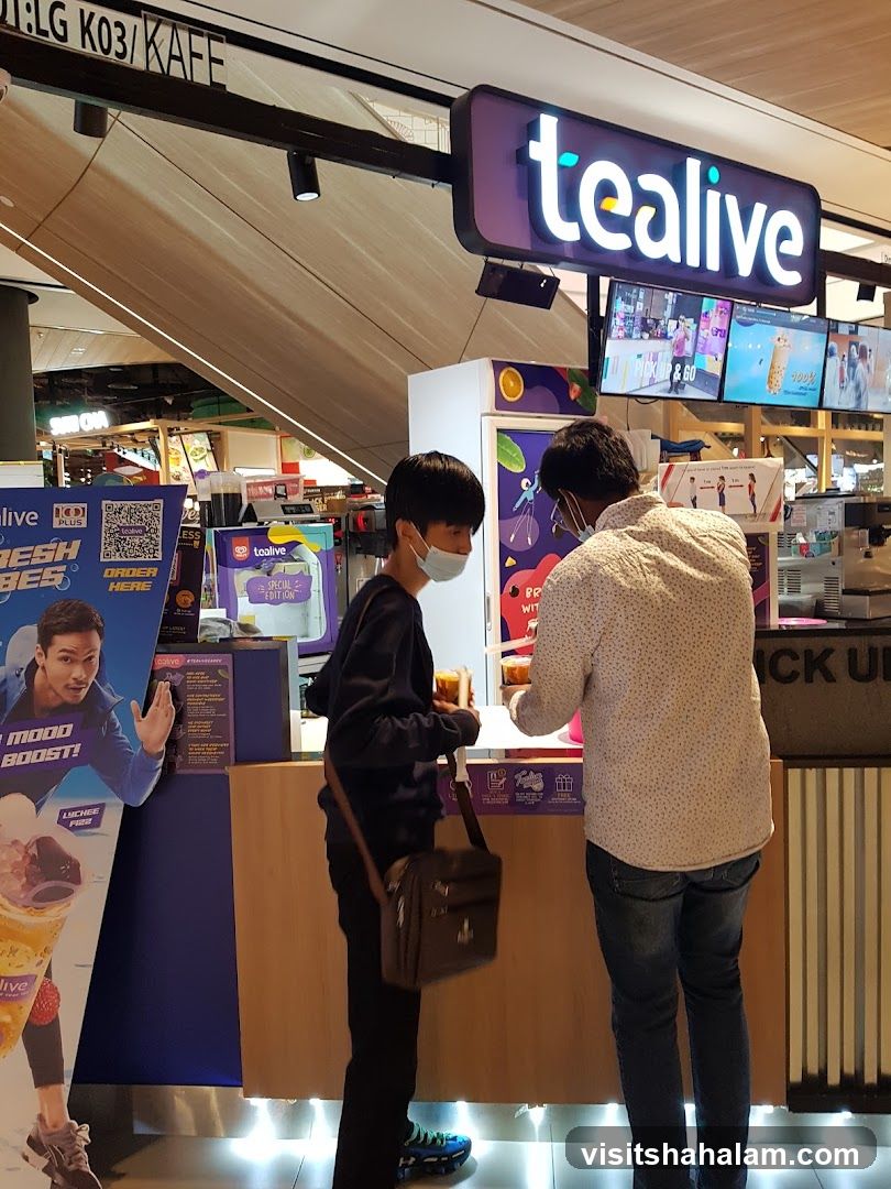 Tealive Storefront