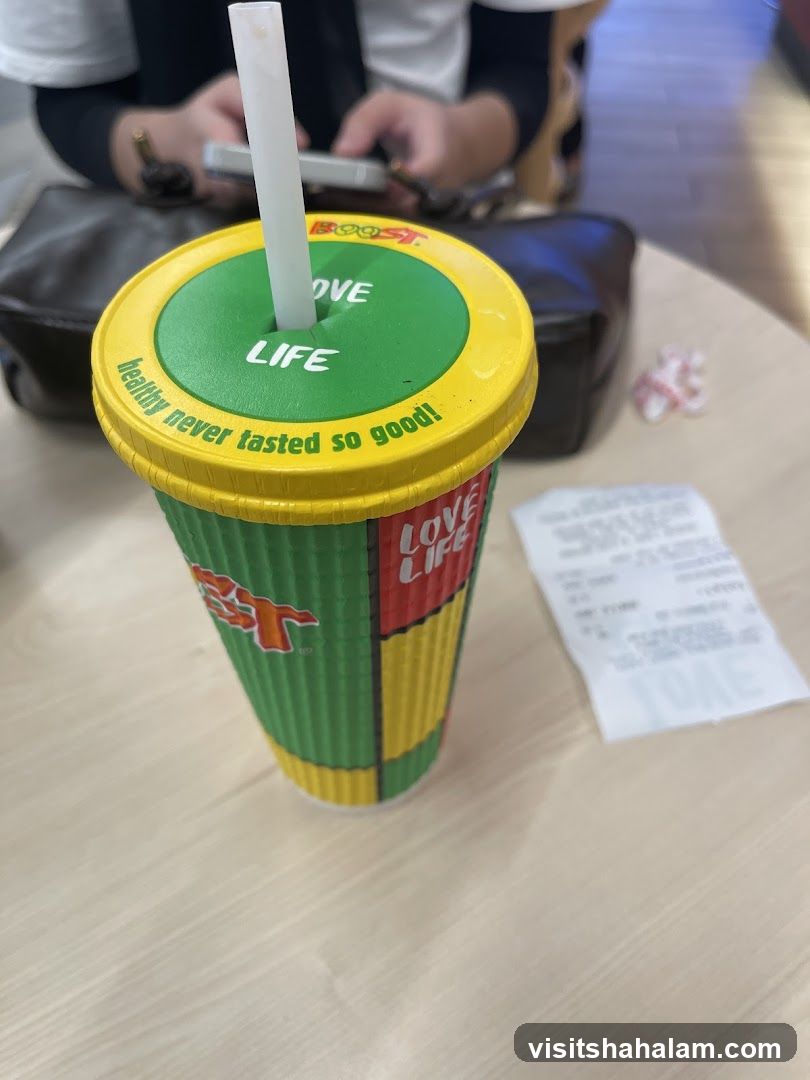 Boost Juice Cup