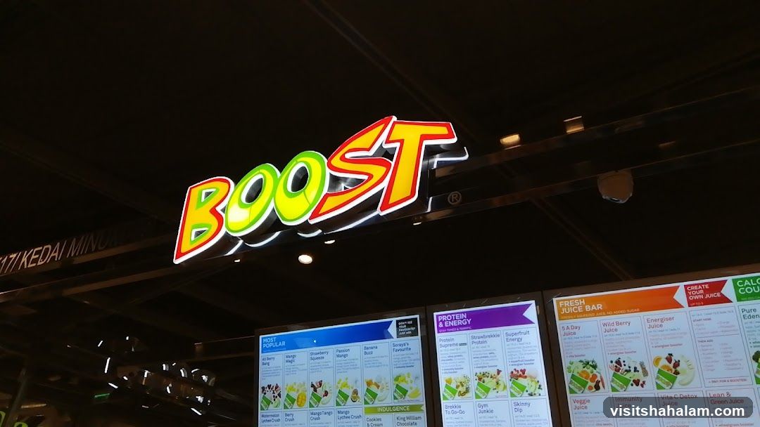 Boost Juice Bar Menu