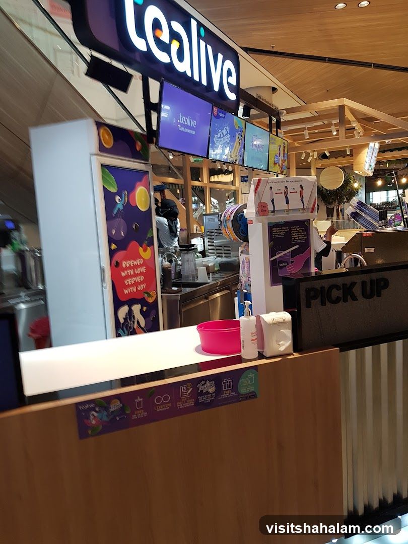Tealive Counter