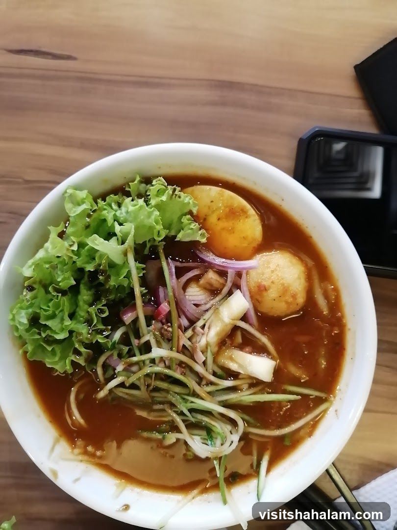Noodle Soup Dish