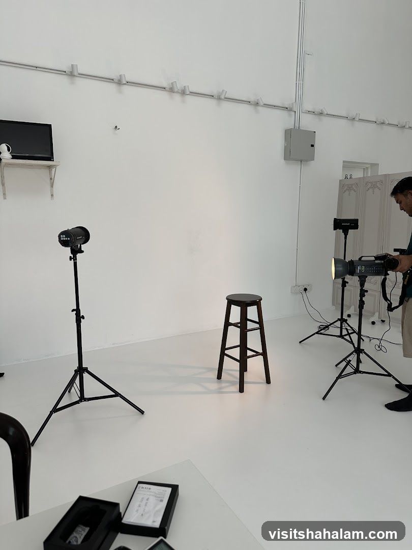 Photography Studio Setup