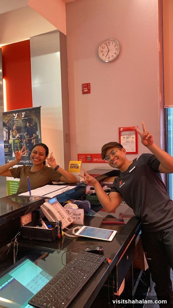 Gym Staff at Reception