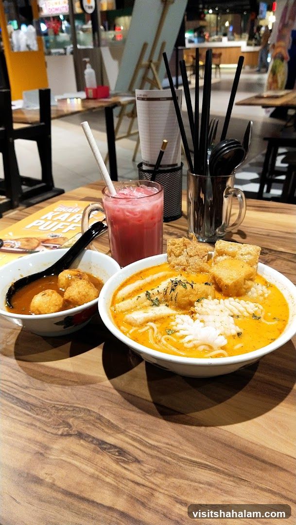 Laksa and Drink
