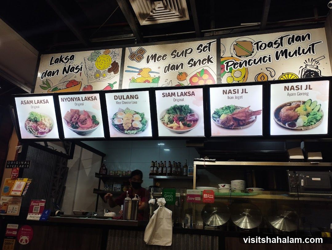 Food Menu Display