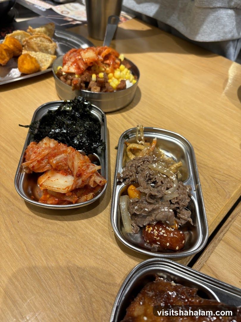 Korean Food Platter