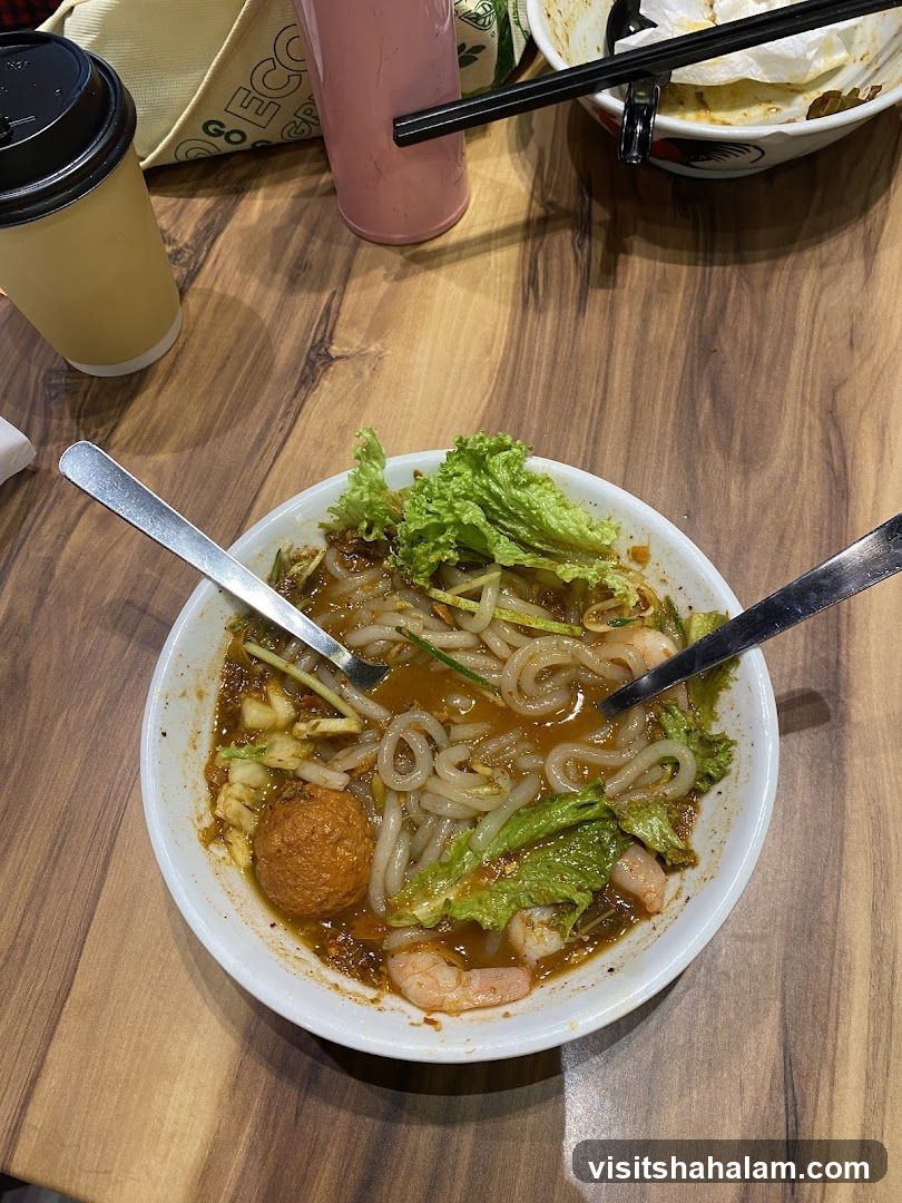 Noodle Soup Dish