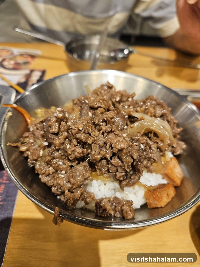 Beef and Rice Bowl