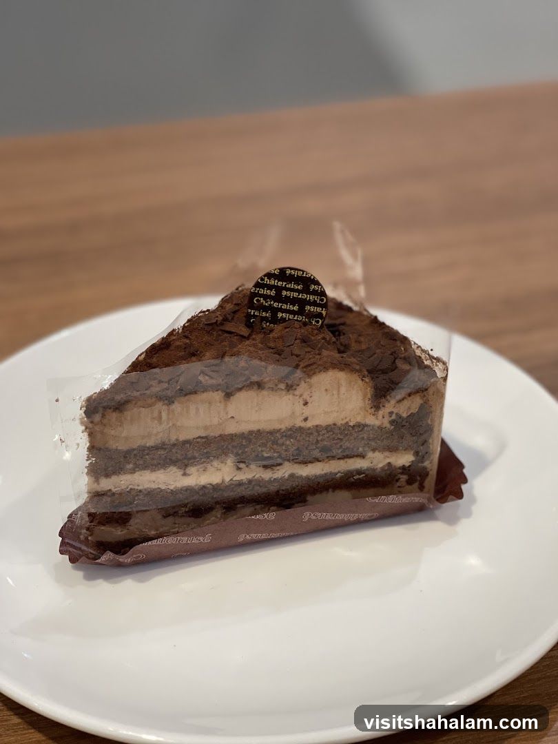 Chocolate Cake Slice