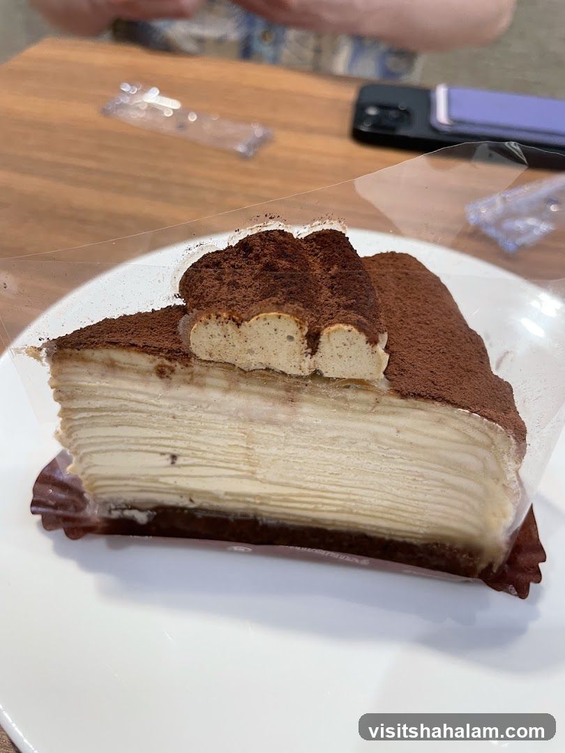 Tiramisu Cake Slice