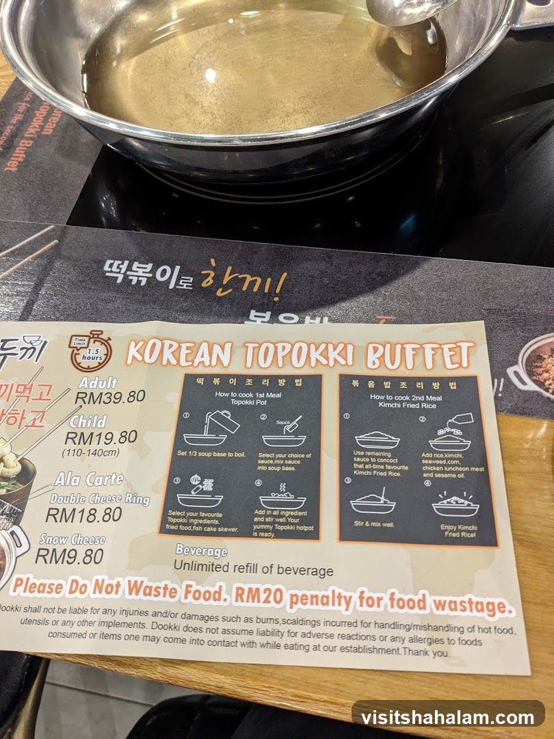 KOREAN TOPOKKI BUFFET