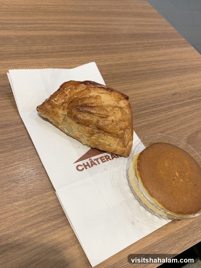 Pastries on a table