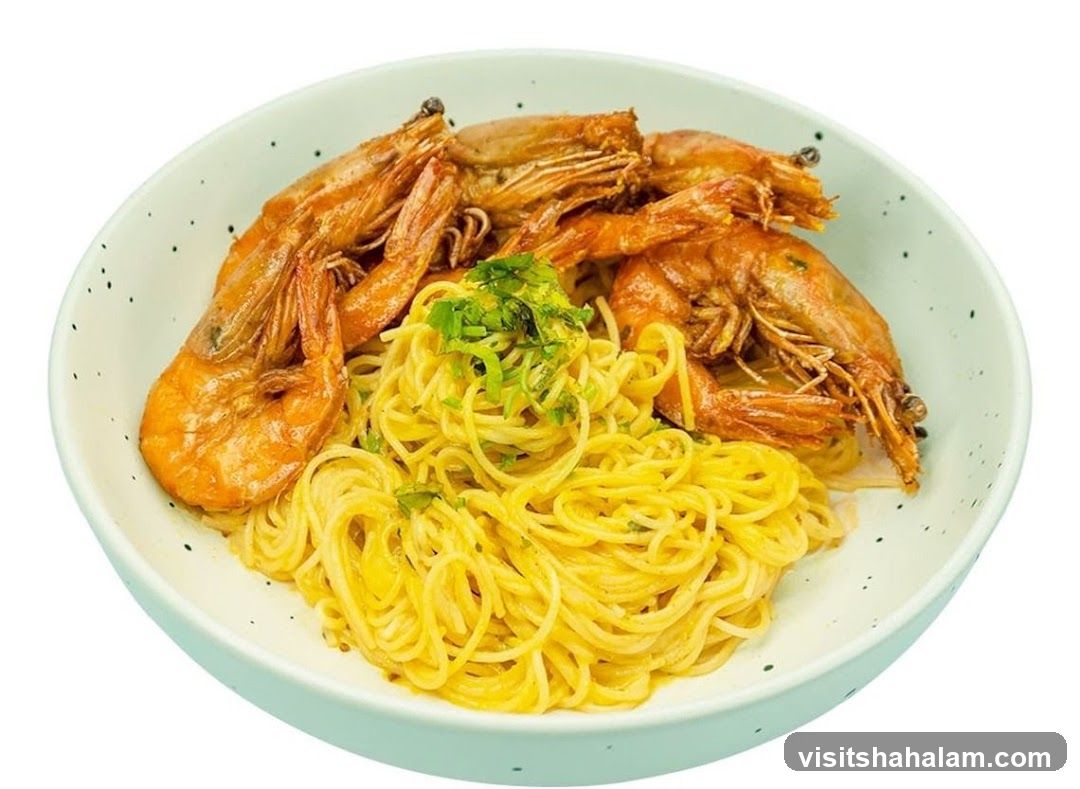 Shrimp and Pasta Dish