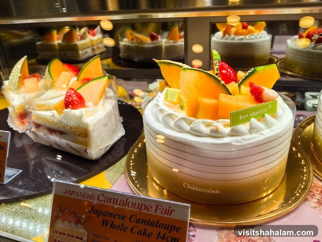 Cakes on Display