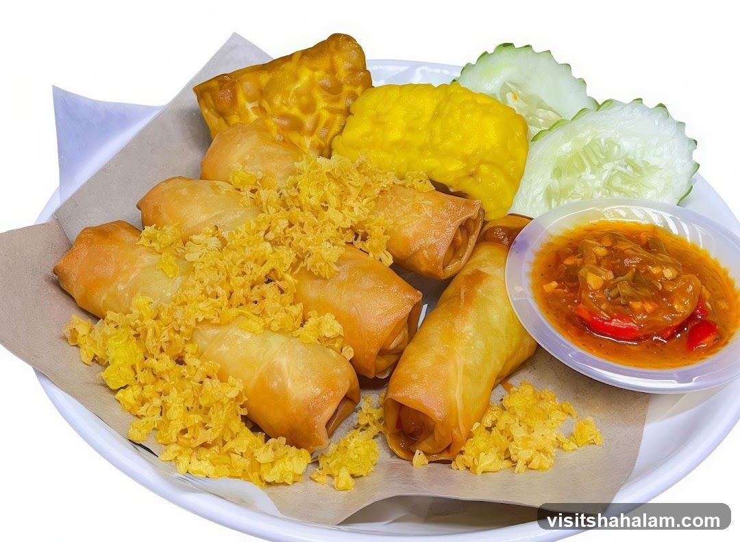 Spring Rolls with Dipping Sauce