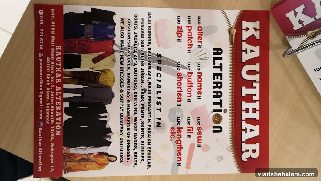 Kauthar Alteration Flyer