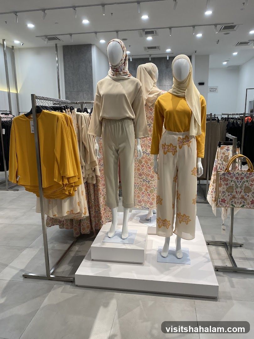 Mannequins in a Clothing Store
