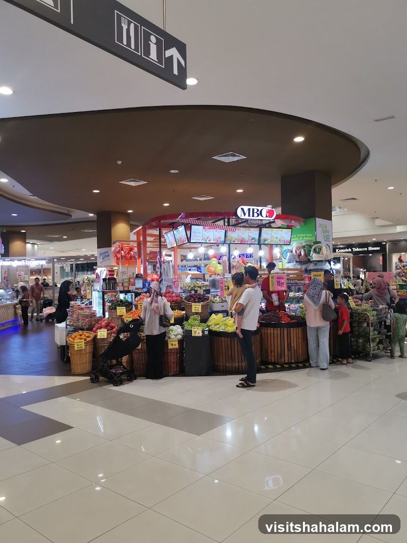 Fruit Stall in a Mall
