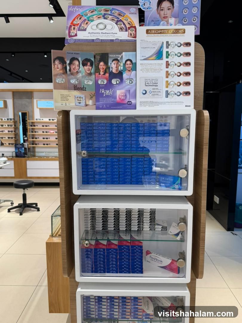 Contact Lens Display