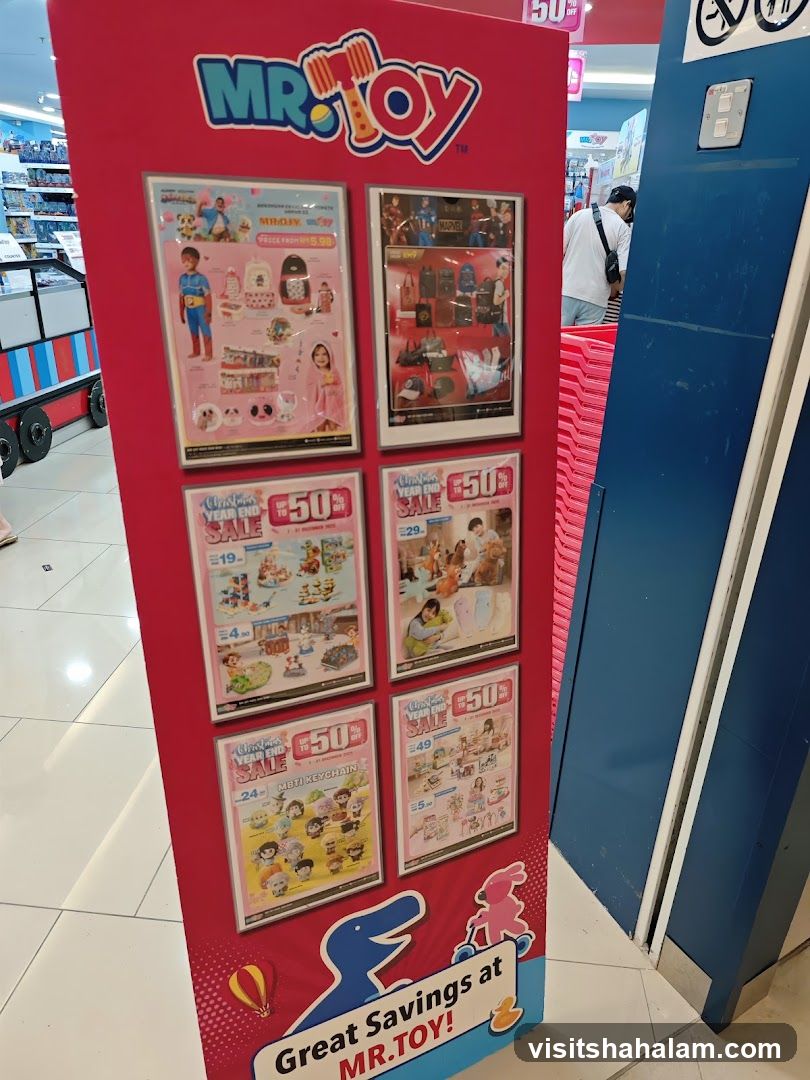MR. TOY promotional display