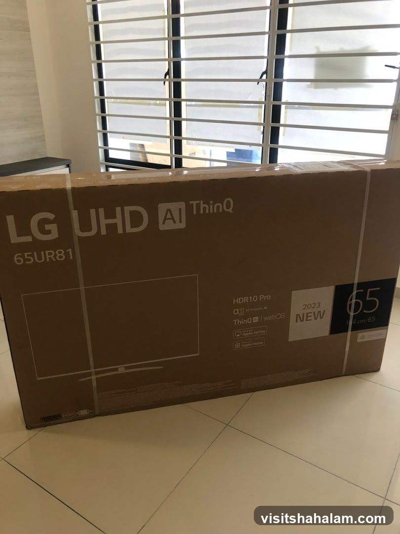 LG UHD ThinQ Television Box
