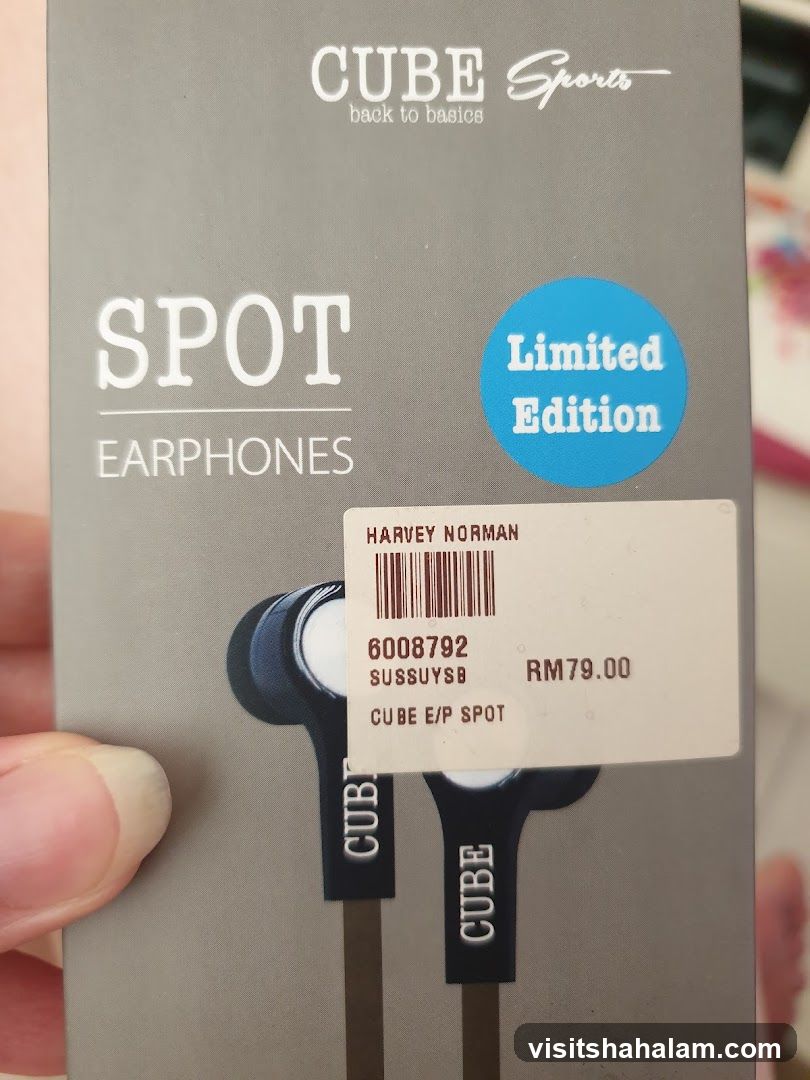 Cube Sports Spot Earphones
