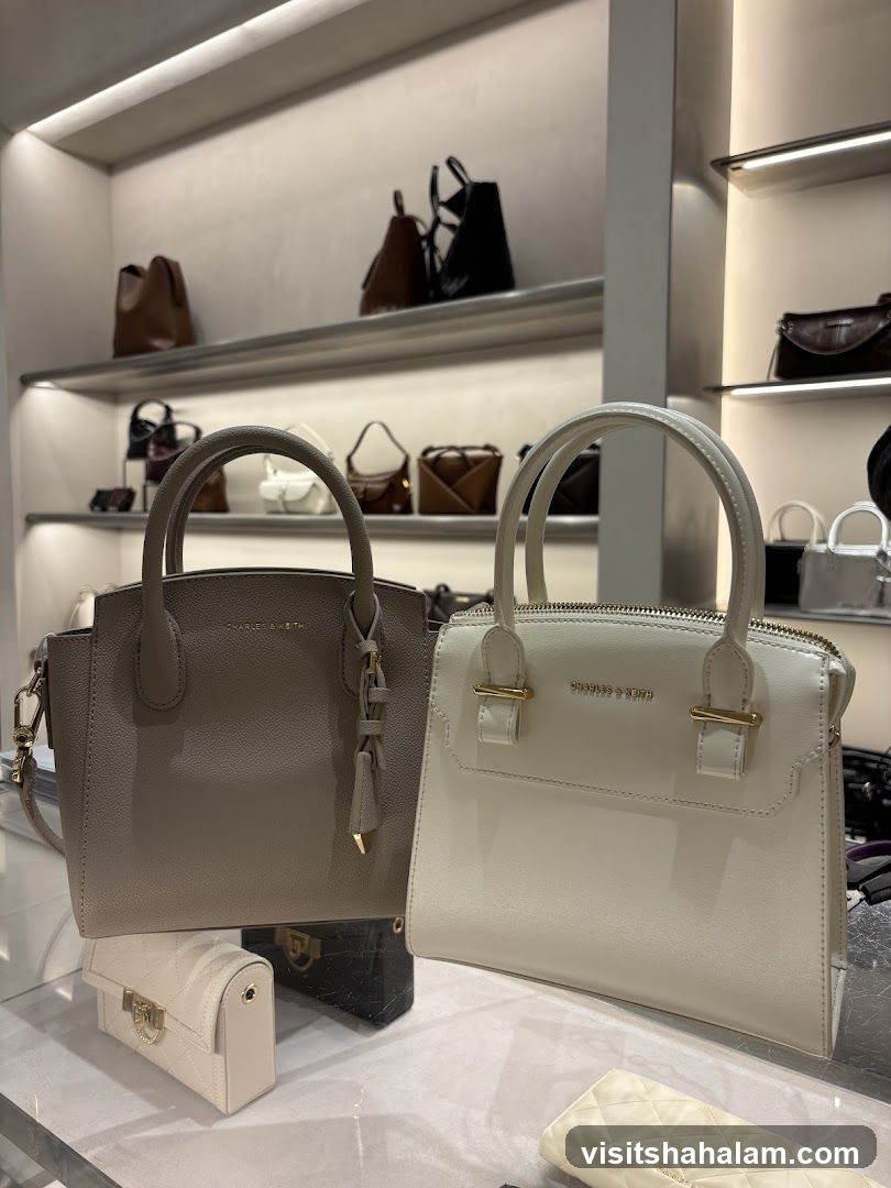 Handbags on Display